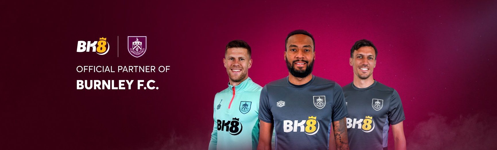 Banner win88apps - Đối tác chính thức của Burnley F.C.